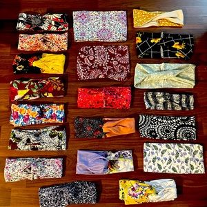 20 women floral headbands